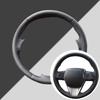 For Toyota Rav4 Ax50 Corolla G12 Axio Altis Camry Xv70 Avalon - Hand Stitched Black Leather Steering Wheel Cover