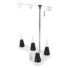 4 Spools Thread Holder Plastic and Stainless Steel Multipurpose Spool Stand for Household Sewing Mac