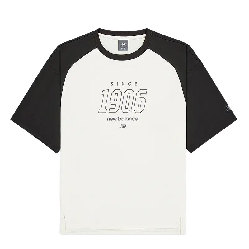 New Balance Shifted SS25 T Shirt Men s White/Black NEF29701-DKG L