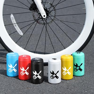 Cassetta degli attrezzi per bicicletta, resistente, leggera, impermeabile, portaborraccia, supporto per bicicletta, montagna, strada