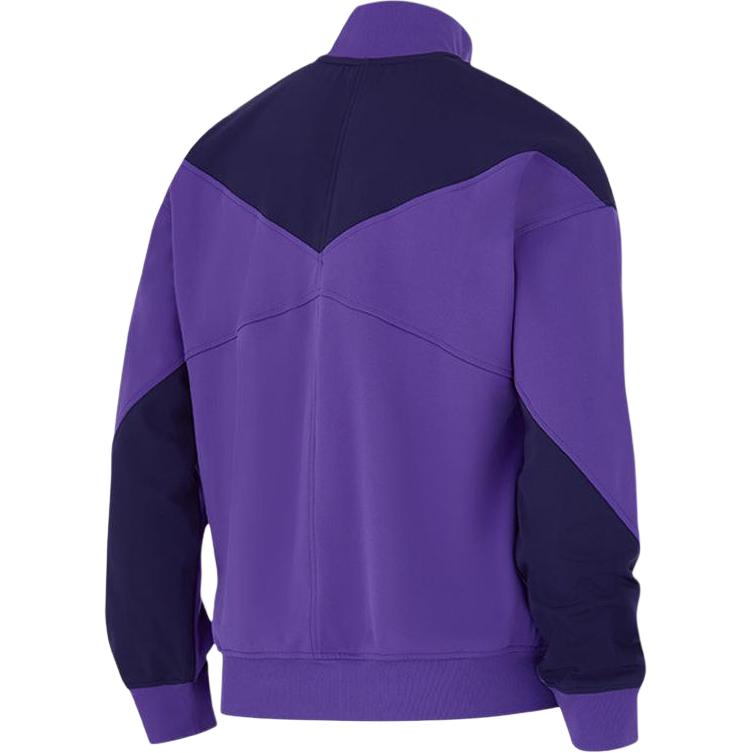 Nike Dri-Fit Super League Tianjin Jinmen Tiger Stand Collar Zip Long Sleeve Jacket Men Jacket IQ0594-545