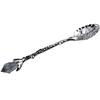 Clean Products Vintage Flower Sculptura Ceai Cafea Desert Lingura Vasa de cina cu maner lung de cristal