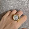 Korean Style Retro Hipster Watch Ring - Trendy Men's Hand Jewelry Accessory