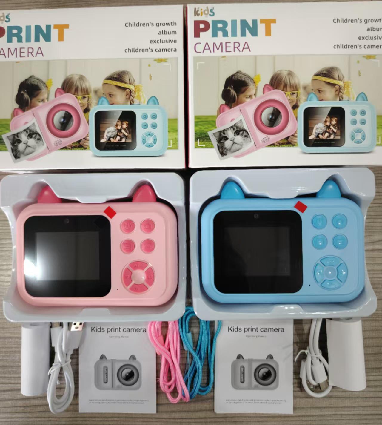 

Portable Instant Camera for Kids: Student Edition with Mobile Phone Upload for Color Printing