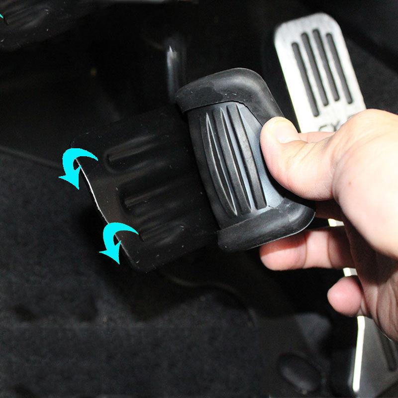 Dla Mazda CX5 CX-5 KE KF 2013-2017 2018 samochód akcelerator pedał hamulca podnóżek nakładka na pedał bez wiertła pokrywa akcesoria