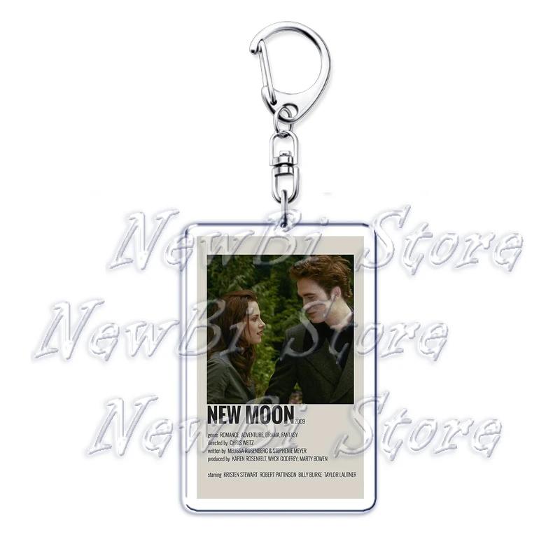 The Vampire Diaries Twilight Keychain for Accessories Damon Stefan Salvatore Elena Bella Swan Edward Cullen Key Chain Keyring