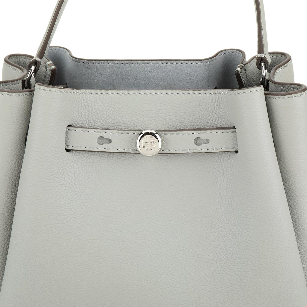 Tory Burch Romy Verstellbarer Abnehmbarer Schultergurt Beuteltasche Damen Handtaschen Grau 166982-021