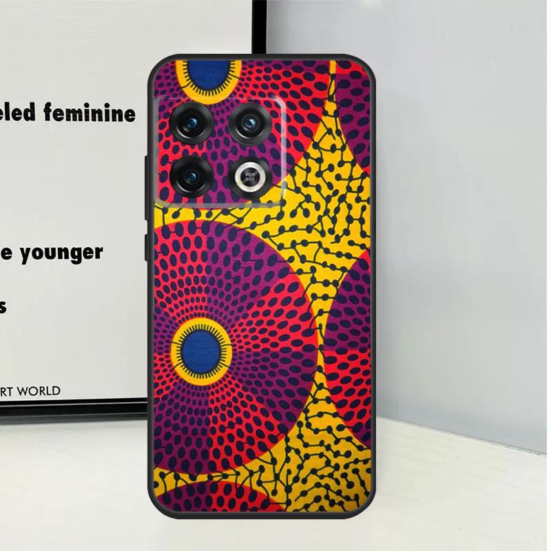 African Fabric Print For OnePlus Nord 5 CE 4 2 3 Lite N20 N30 Case For OnePlus 15R 13R 12R 13 12 11 10 Pro 10T 13T