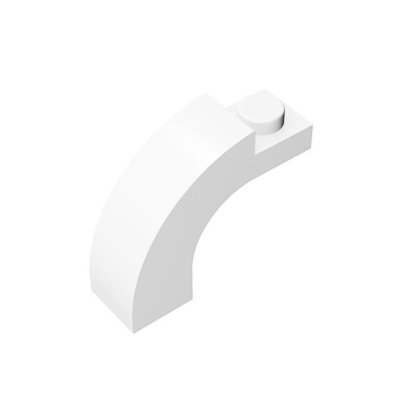 10Pcs 6005 92903 1x3x2 Curved Building Block Moc Accessories Compatible with Brick DIY Children Toy Assembly Gift Box