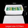 ZISIZ Large Rectangular Commercial Food Storage Container