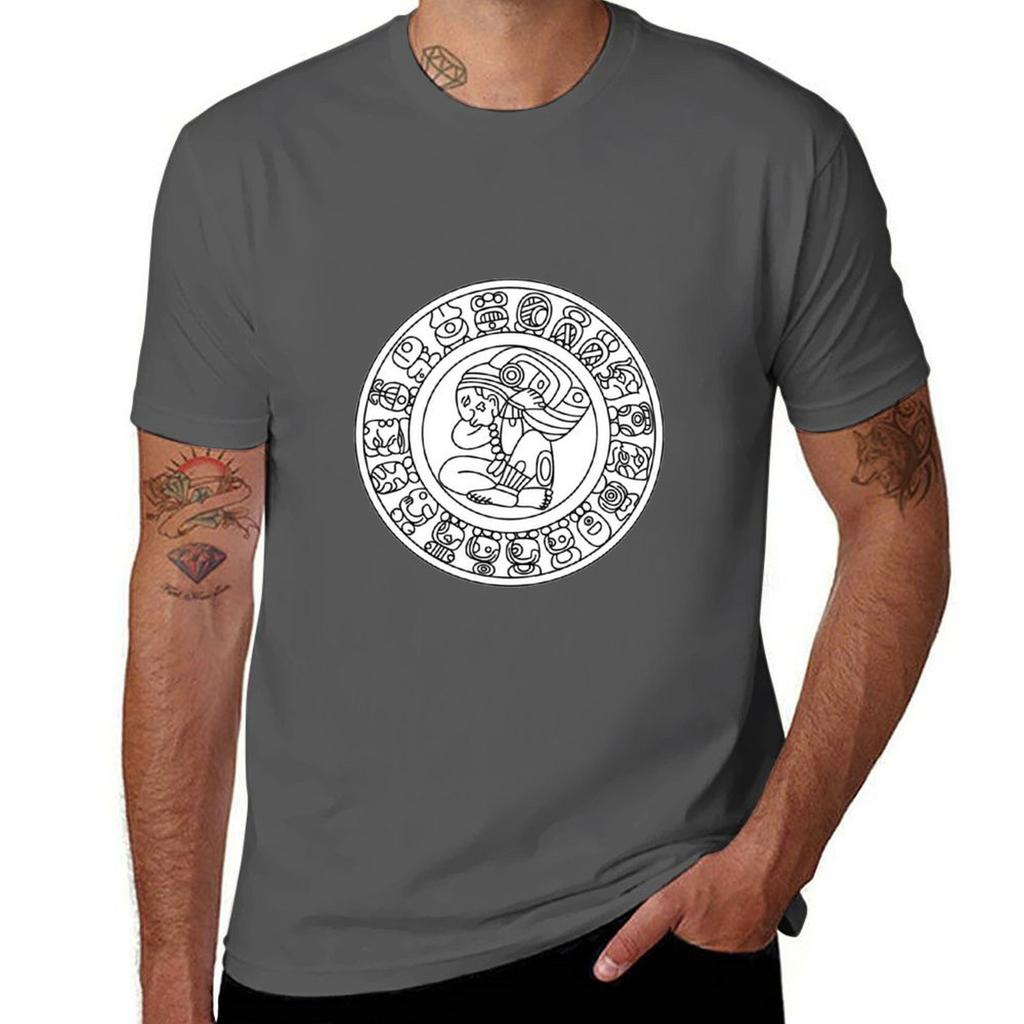 The Mayan Calendar Tshirt Big And Tall Crew Neck Tee