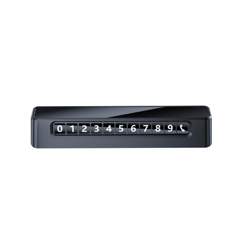 Avatr 07 Mobile Parking Phone Number Plate for 2024 Car Model with Concealed Avatr 12 Sliding Feature