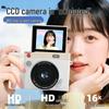 HD Pixel Flip Screen Digital Camera for Students - Phone Uploadable, Retro CCD Style