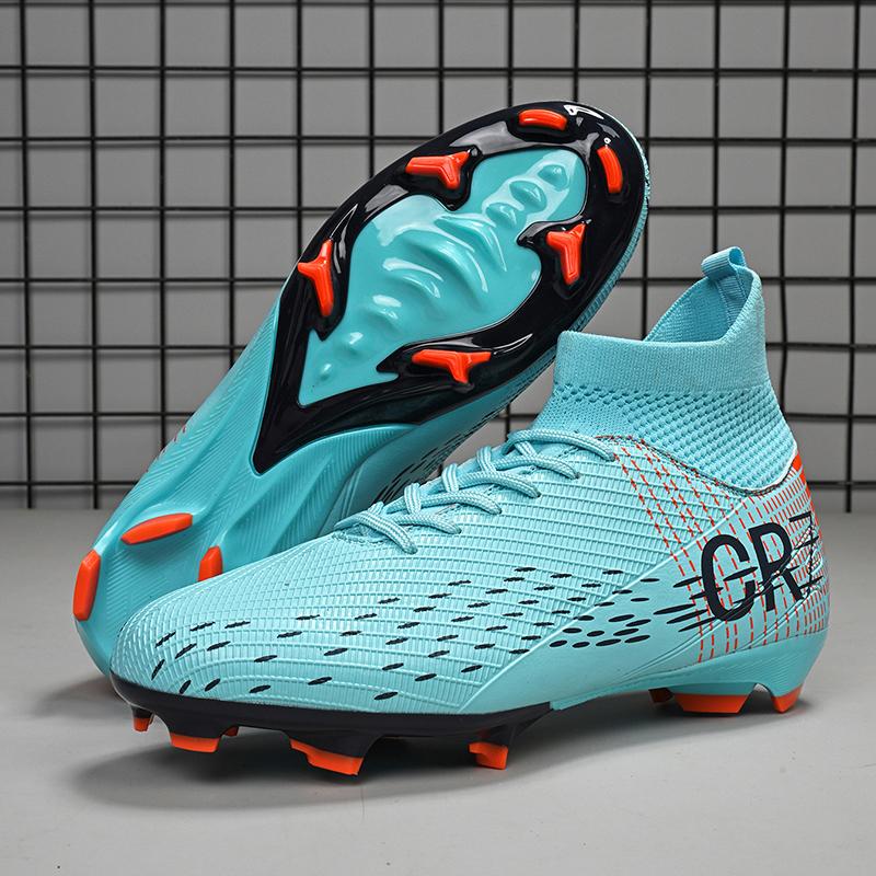 New Mens Soccer Shoes FG/TF Womens Outdoor Professional Football Cleats Unisex Youth Adult Football Boots Training Sneaker