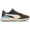 Puma Runtamed Wind Mix Pohodlné Všestranné Odolné Nízké Lifestylové Ležérní Boty Unisex tenisky Hnědé 406019-07