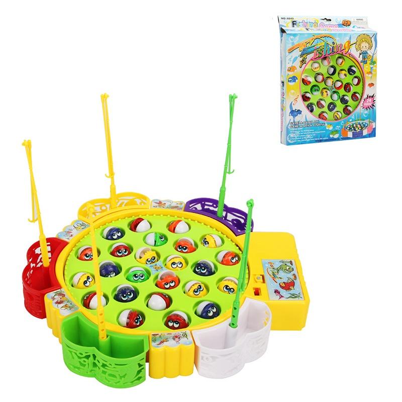 

Rotating Fishing Set For Children, Interactive Toys For Parent-child Bonding