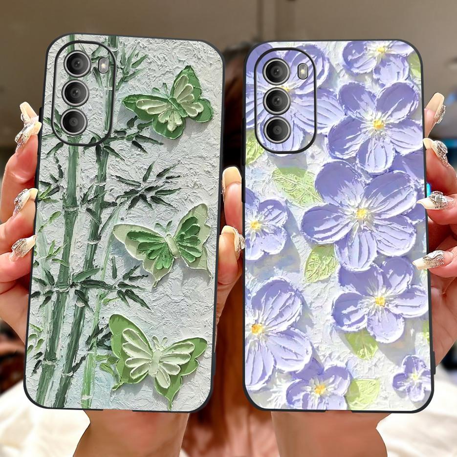 For Motorola Moto G51 Case Moto G71 5G Luxury Painetd Cover Soft Silicone Phone Case For Motorola G51 G 71 MotoG51 MotoG71 Shell