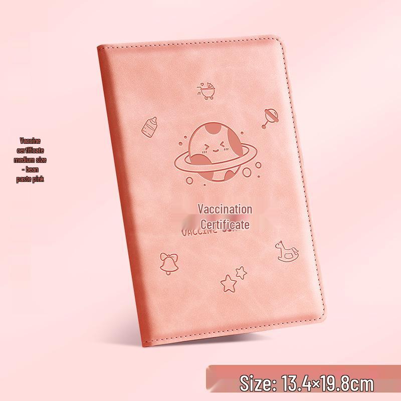 Zodiac Leather Vaccine & Birth Certificate Protective Cover 2025