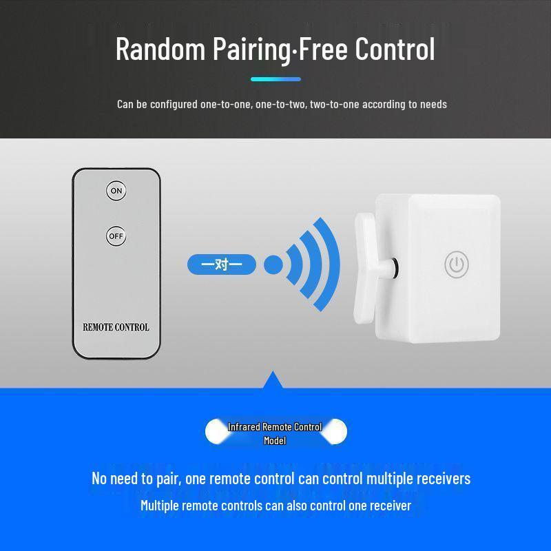 Lazy Man's Wireless Remote Light Switch Controller