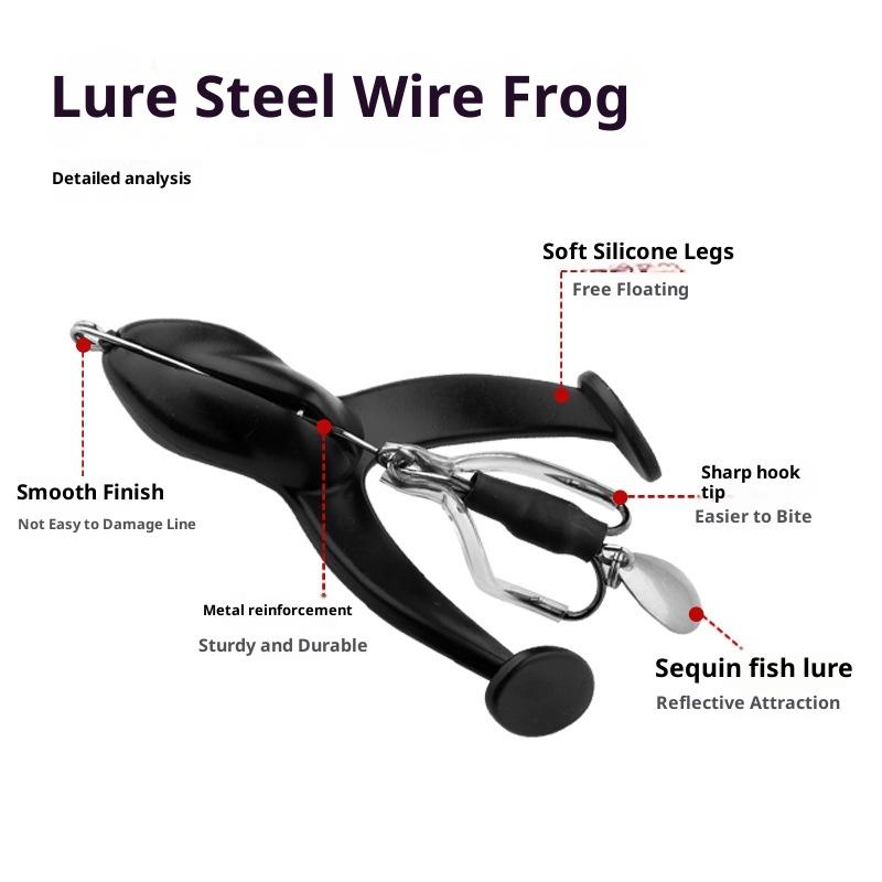 7/8/9Cm Frog Fishing Lure Soft Bait With Spoon Fishing Tackle For Snakehead Silicone Bait With Hook Simulation Frog Lures