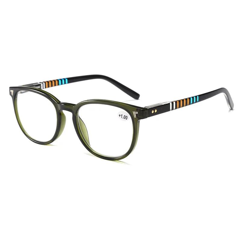 Fashionable Anti Blue Light Reading Glasses, High-end Personalized Reading Glasses for The Elderly, Full Frame Glasses