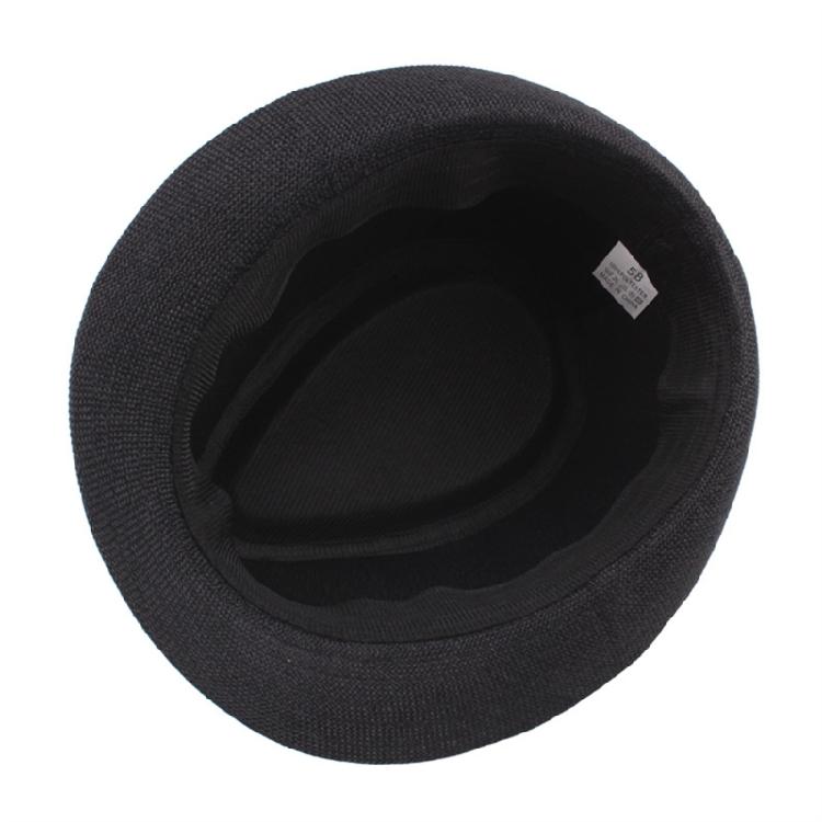 Short Brim Fedora Hats Classic Hat with Bands Solid Color One Size Fit Most