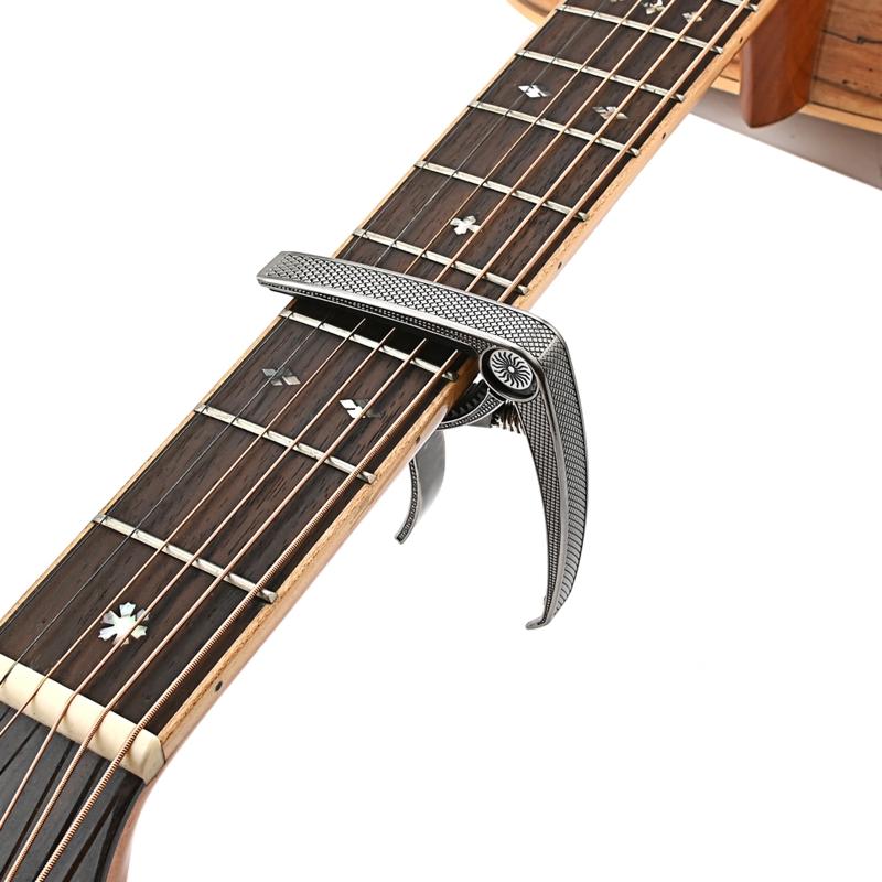 Guitar Capo Zinc Alloy Guitar Tunings Tone Clip for 6 Strings Acoustic Electric Ukulele Banjo Mandolin Bass Instruments