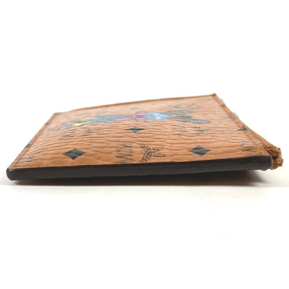 MCM Vicetos logo Wallet Coin Compartment with key ring coin purse