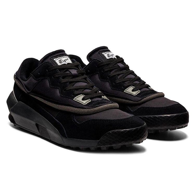 Onitsuka Tiger Admix Runner Comfortable Non-Slip Durable Low-Top Casual Shoes Unisex sneaker Black 1183B357-001