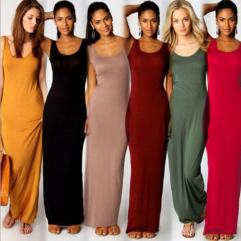 

2023 Elegant Sexy Tank Top Long Fashion Dress Fashion Dress Orange XL