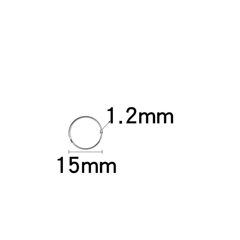 10-50pcs/lot 12-50mm Metal Keyring Round Split Key Ring For Jewelry Making DIY Crafts Keychain Key Holder Connector Accessories