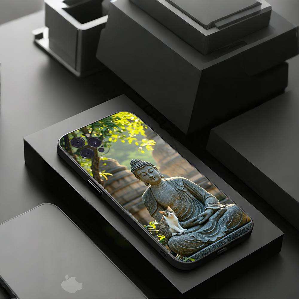 

Shakyamuni Buddha Phone Case for iPhone 11Pro 13 12 11 Pro Max 16e 17 Air 16 15 14 Plus 11ProMax iPhone16