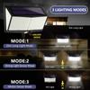 288LED Solar Light Outdoor Solar Lamp Outdoor Waterproof for Garden Decoration 3 Modes Powered Sunlight Wall Street Lights