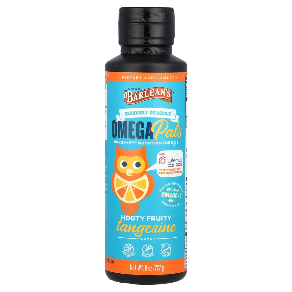 Barlean s Seriously Delicious Omega Swirl Hooty Fruity Tangerine Flavor 277g (8oz) 277g - 1 ea
