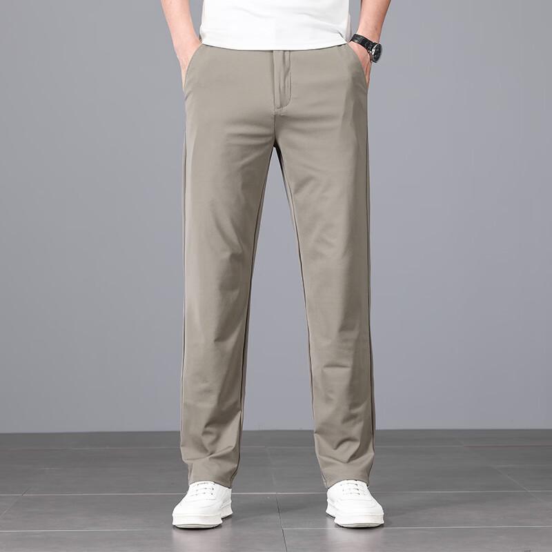 PLAYBOY Men s Business Casual Straight-Fit Pants 30