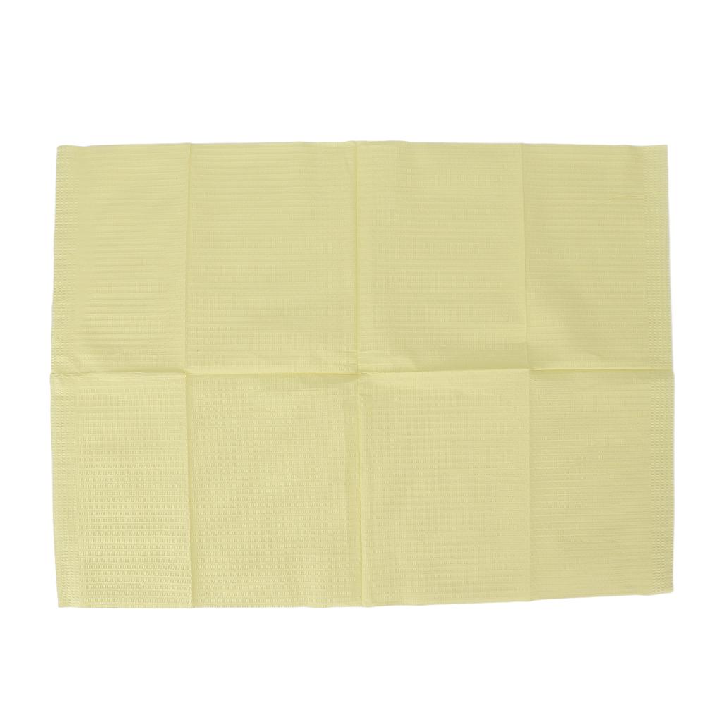 125 Pcs Package Disposable Tattoo Cleaning Wipes Waterproof Medical Nail Polish Tablecloth Dental Piercing Bibs
