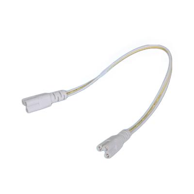 Hot! 20cm T5 T8 Double End 3 Pin LED Tube Connector Cable Wire Extension Cord for Integrated LED