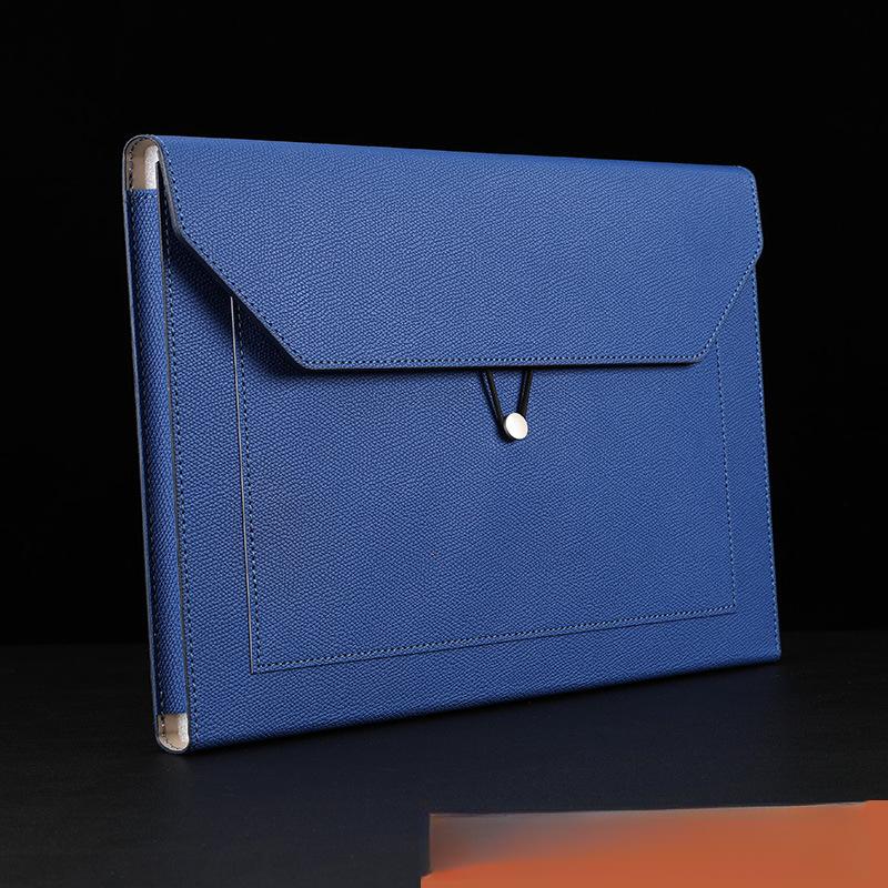 

[Модная папка-конверт большой вместимости] Папка для файлов формата A4 - Утолщенная версия большой вместимости, офисная папка для хранения для деловых конференций и хранения документов