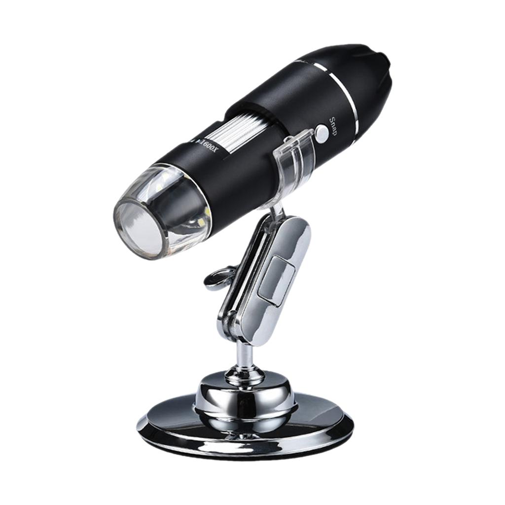 1600X USB Digital Microscope for Industrial View Hand-held Detecting with 8 White LED Lights