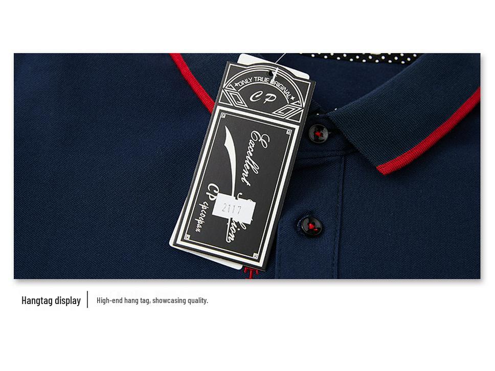 Men's 7XL Summer Polo Shirt - Big Size Cotton Short Sleeve with Turn-Down Collar