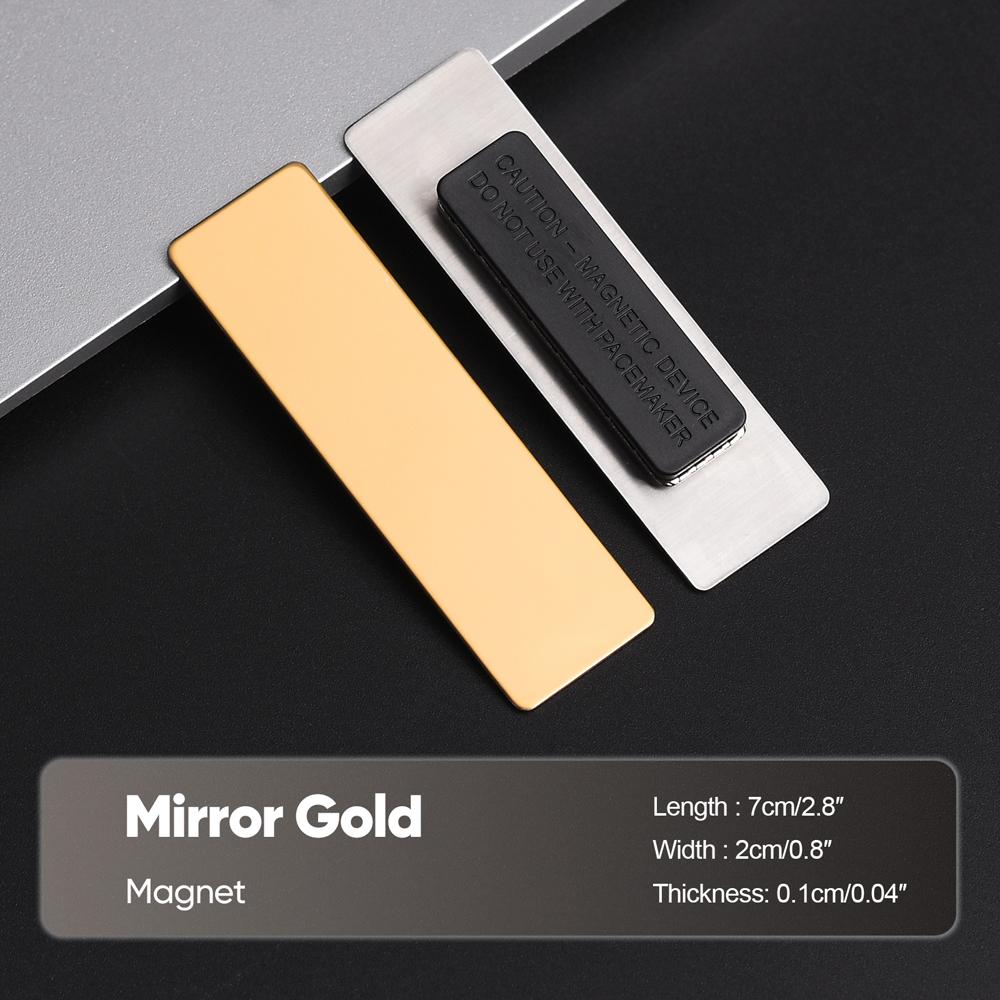 70x20MM Anstecknadeln Pin Personalisiert Kostenlos Anpassbar Gravierter Text Logo Business-Namensschild Stahl Metallanhänger Personalisierte Namensschilder