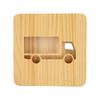 3d Wood Carving Lamp 2w Car Shape Hollow Design Warm White Light Pine Night Light Bedside Lamp For Bedrooms