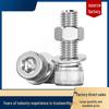 Stainless Steel Hex Socket Bolt, Nut & Washer Set