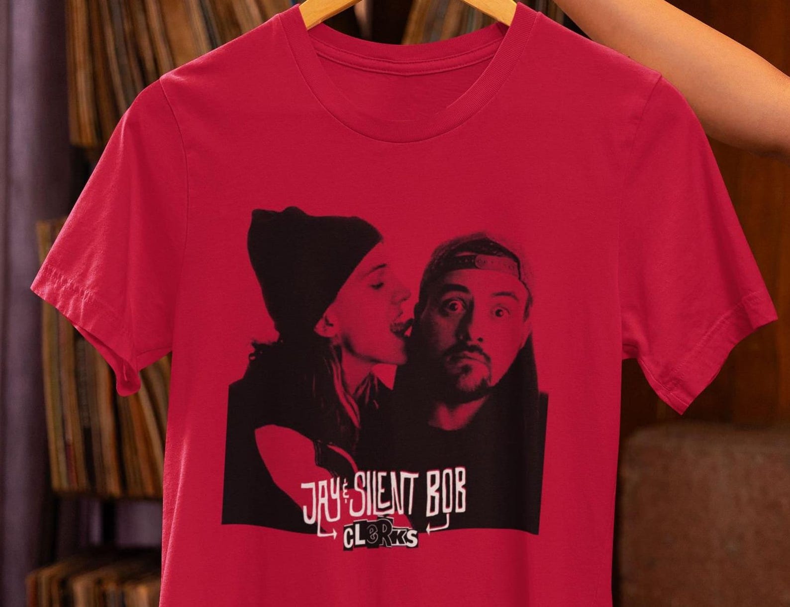 Clerks T-Shirt – Kevin Smith Indie Film, Cult Classic M