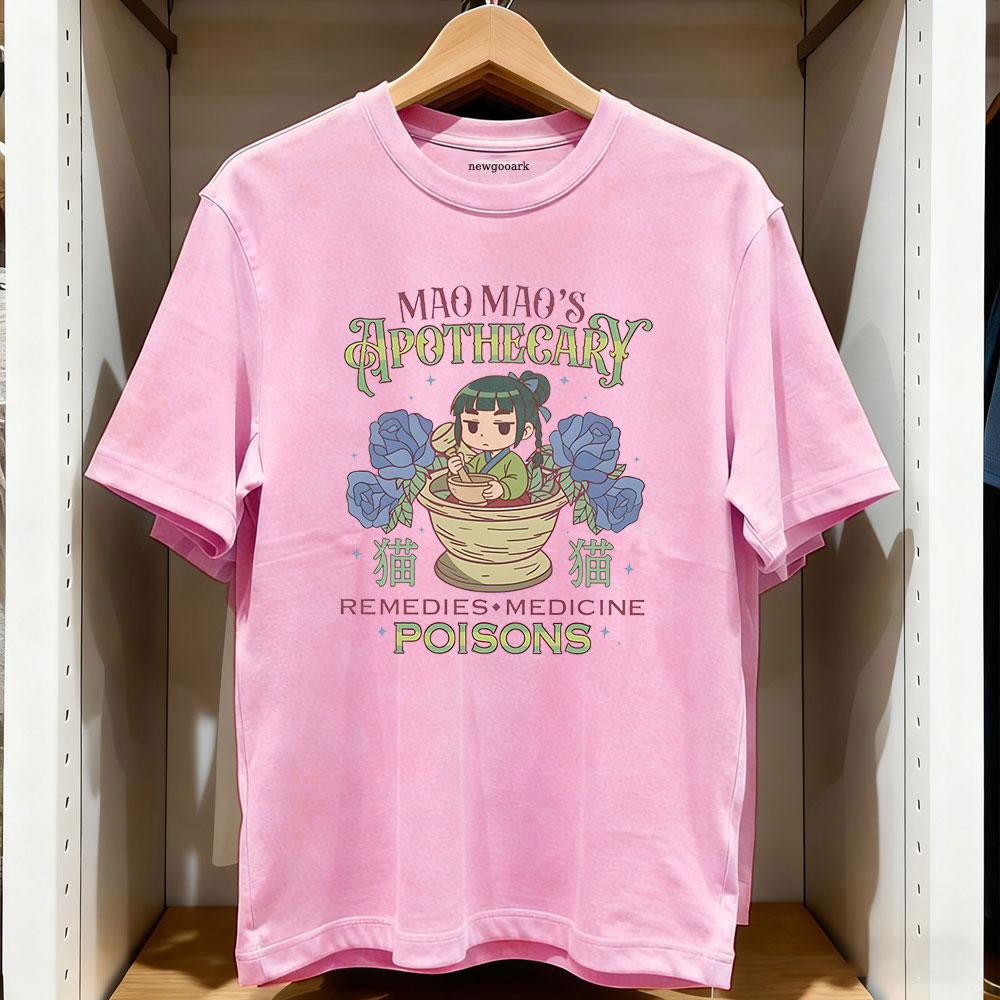 The Apothecary Diaries Maomao Japanese Essential TShirt Anime Women Unisex Vintage Graphic T Shirts Cotton Oneck Adult Tops Tee