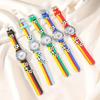 New Fashion Colorful Cartoon Football Student and Children's Watch Quartz Watch Electronic Watch