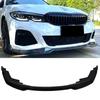 3PCS Front Bumper Lip Diffuser Kit MP   for 3 Series  0  1 M Pack Pre‑facelift 2019 to 2022