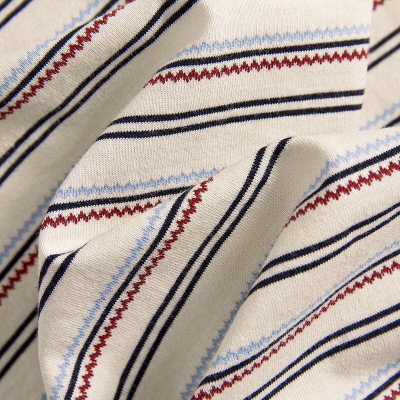 Women's Retro Striped Short Sleeve T-Shirt