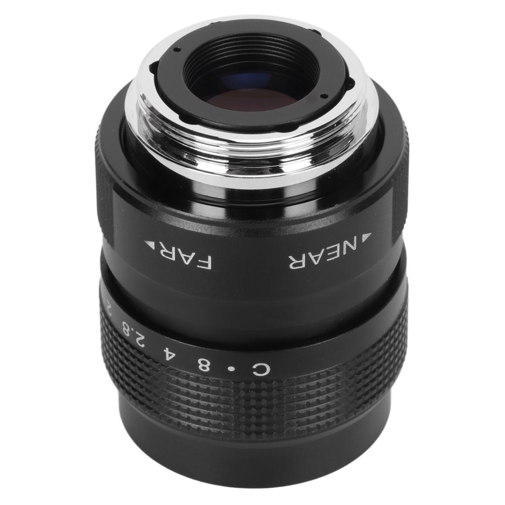 25mm F1.4 CCTV Lens Clear Efficient Light Conduction C Mount Camera Lens for Bar Shop Parking House Warehouse