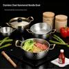 Milin Hammered Stainless Steel Soup Pot